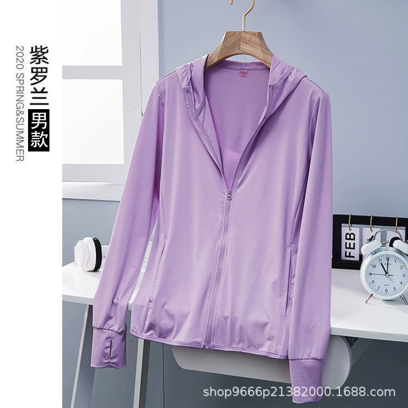 Плащ солнцезащитный Jacket, UPF50+ Ice-Silk, унисекс легкий дышащий, размеры M–3XL