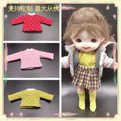 ob11 slimming base top, gsc base top, children's clothing YMY, doll top, 12 points BJD dotted top