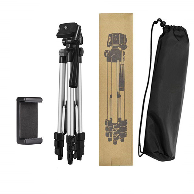 En Stock cámara de tiro soporte de cámara en vivo teléfono móvil trípode soporte universal teléfono móvil 3110 trípode