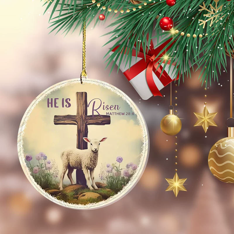 2D акриловый Пасхальный кулон, он поднялся через границу, горячие продажи, плоский автомобиль, подвесной рюкзак, брелок, украшения