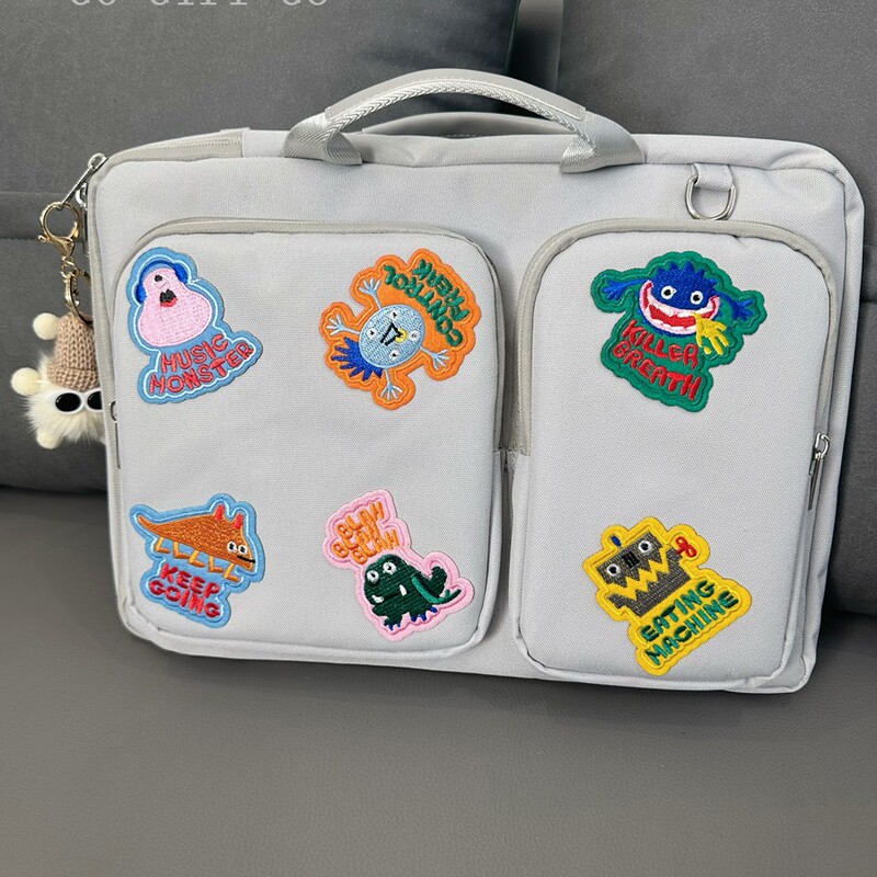 Monster Dale Laptop Bag Go Huawei Genuine Compatible Patched Go Computer Bag ® Lenovo Girl Cartoon