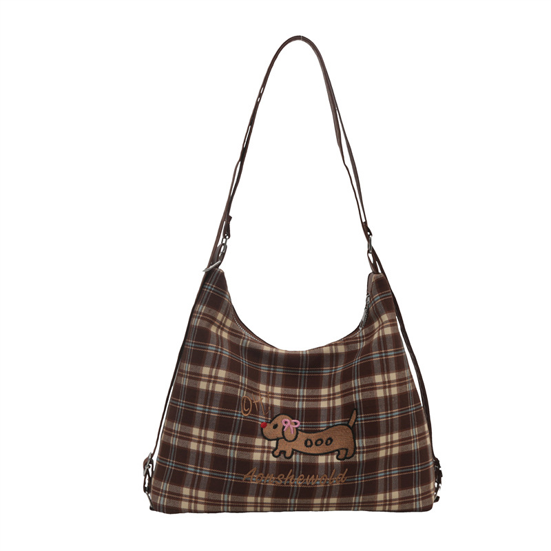 Bolso de gran capacidad para viajar mujeres 2024 nuevo estilo de moda extranjera mochila de hombro mochila de hombro de hombro