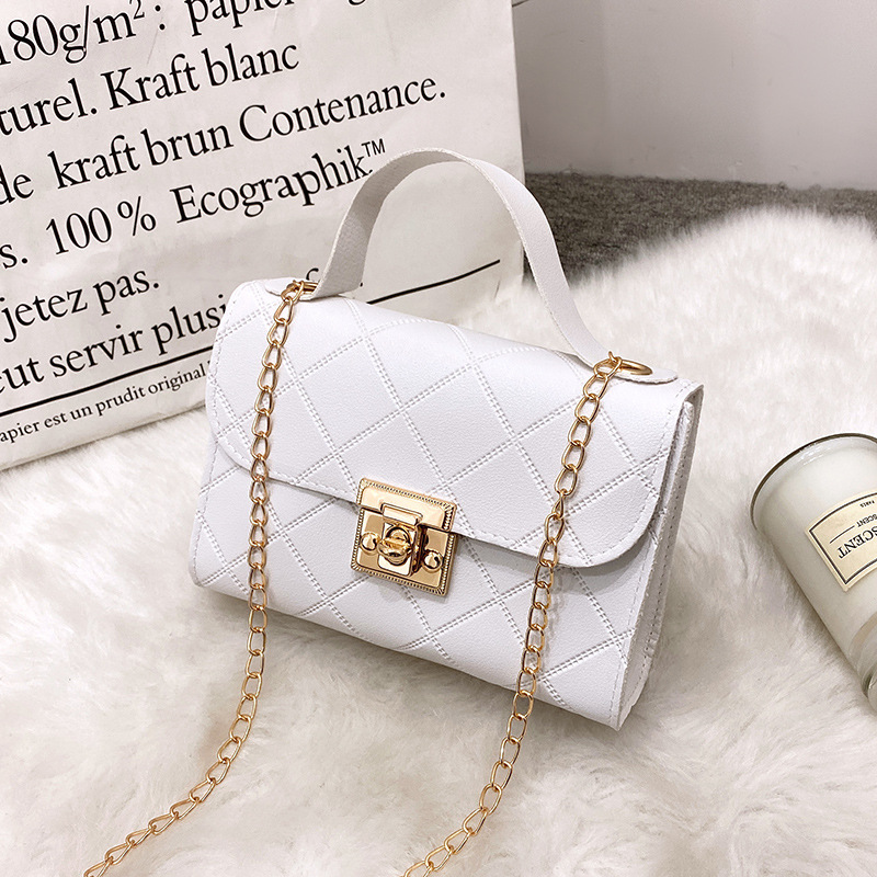 2023 nuevo bolso de mujer simple de moda bolso de hombro bolso de cadena fuente de fábrica de cabello recto image 12