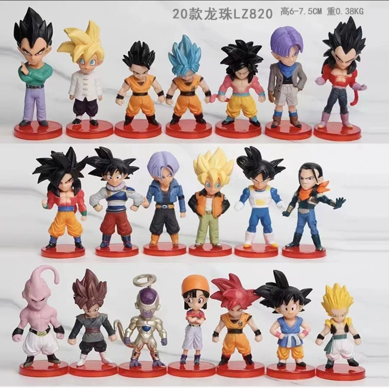 漫画アニメーションシリーズハンドモデル海賊ドラゴンボール装飾品ヒーロー王連合クリップ人形|undefined