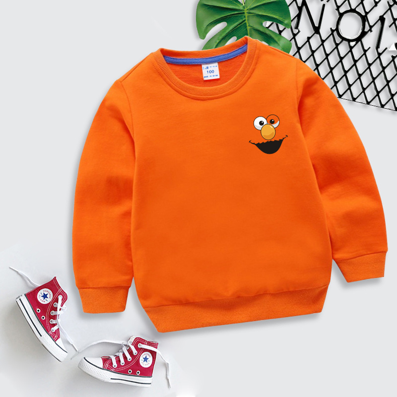 橙色芝麻街大嘴