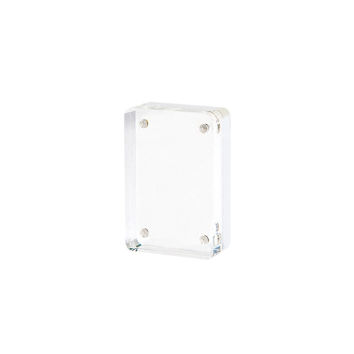 Xiaohongshu's same style magnetic acrylic card brick DIY Guka brick high transparency cartoon student account quicksand Guka brick