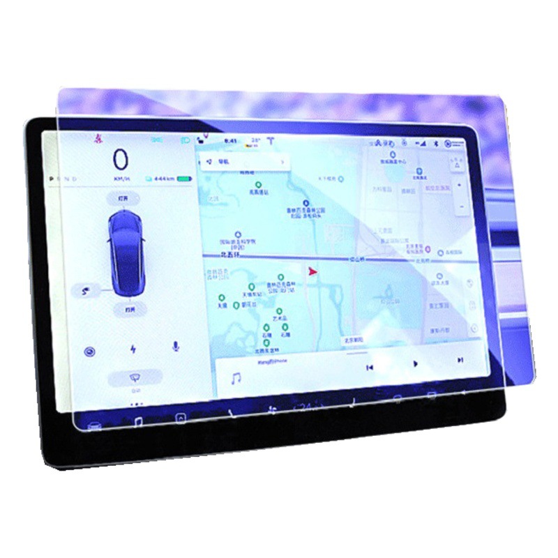 Aplicable a Tesla Model3/Y de navegación película templada Modelo S/X película de coche instrumento de navegación película