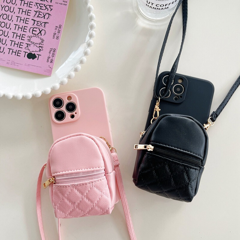 Suitable for Apple 18 16 Crossbody Large-Capacity Coin Purse Phone Case Backpack iPhone 15 Lanyard XS Storage for Women Suitable for Apple 18 16 Crossbody Large-Capacity Coin Purse Phone Case Backpack iPhone 15 Lanyard XS Storage for Women