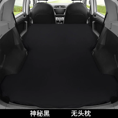 Travel Mattress, Vehicle-mounted inflatable bed - tiguan-l-special-mysterious-black-no-pillow-air-pump