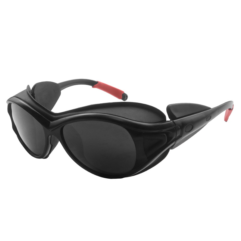 Gafas láser anti-láser anti-UV luz anti-UV instrumento de depilación UV belleza hombres y mujeres seguro laboral gafas de protección láser
