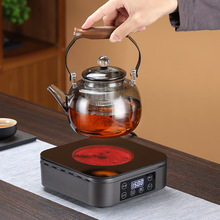 正茗堂煮茶器玻璃燒水壺泡茶專用茶具迷你式家用新款高端小電陶爐