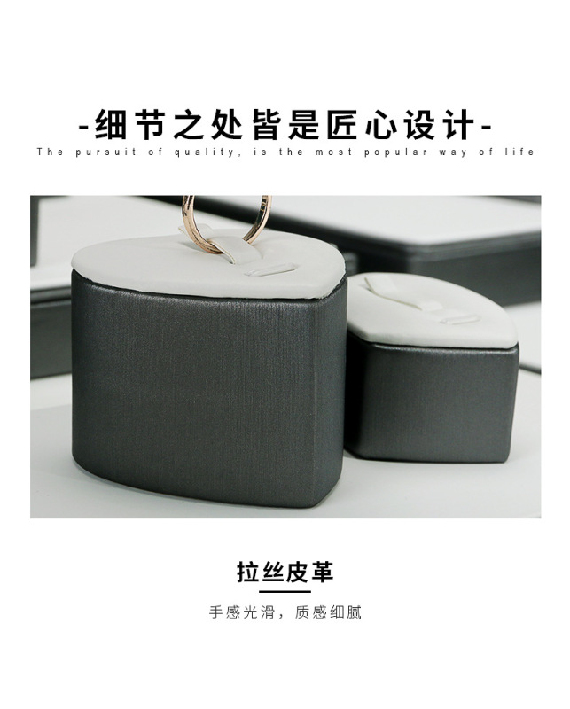 A020-(22-14)灰配白色拉絲平櫃展示陳列(旭躍)詳情