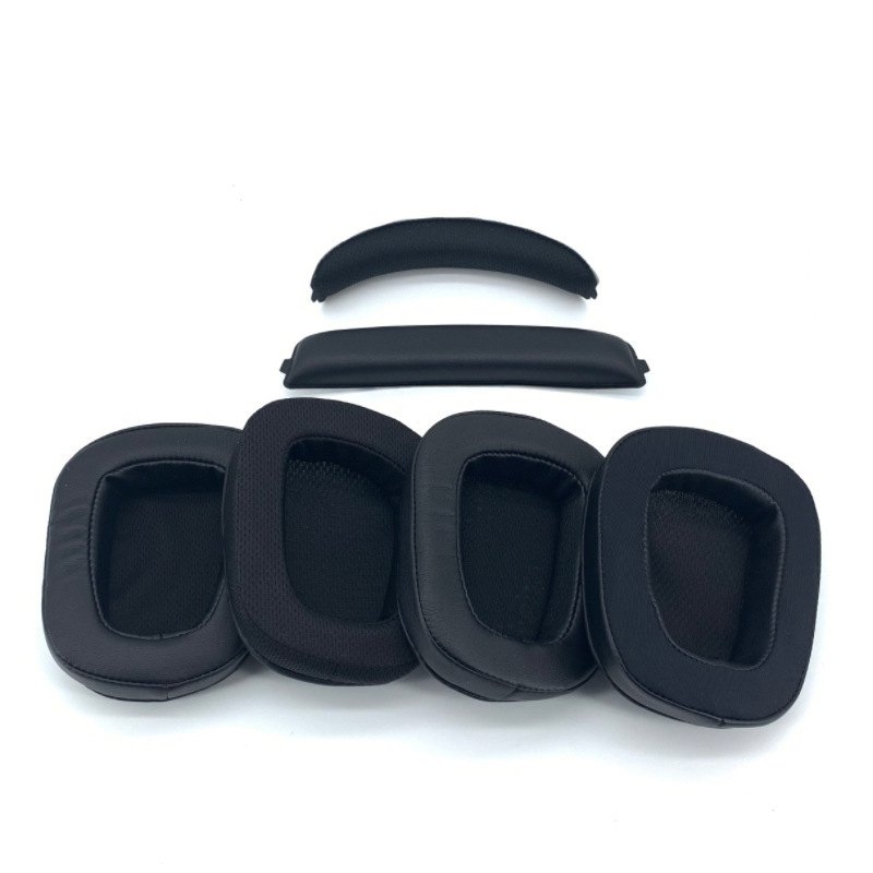 Suitable for Logitech Logitech G633 G933 G399S Headphone Sponge Cover Breathable Mesh Earmuff Horizontal Pad Suitable for Logitech Logitech G633 G933 G399S Headphone Sponge Cover Breathable Mesh Earmuff Horizontal Pad