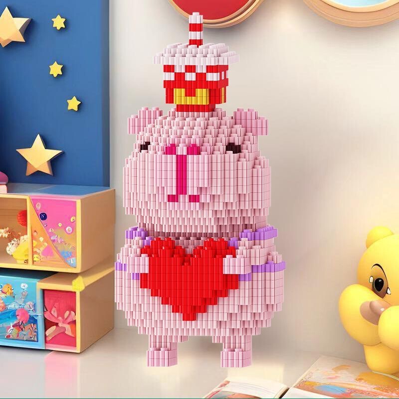 新しいカピバラは、レゴビルディングブロックと互換性があり、トレンディな手作りのおもちゃ、リビングルームの創造的な装飾モデルギフトに適しています。|undefined