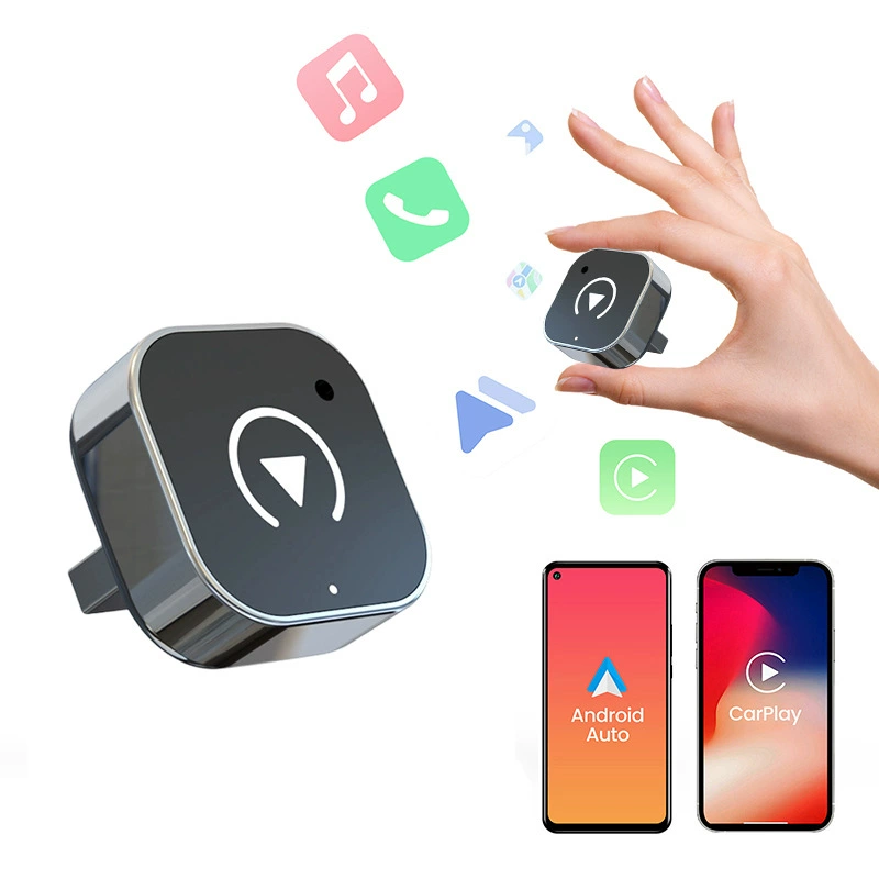 Автомобильный соединительный блок Carplay, проводной к беспроводному автомобильному адаптеру Carplay с адаптером