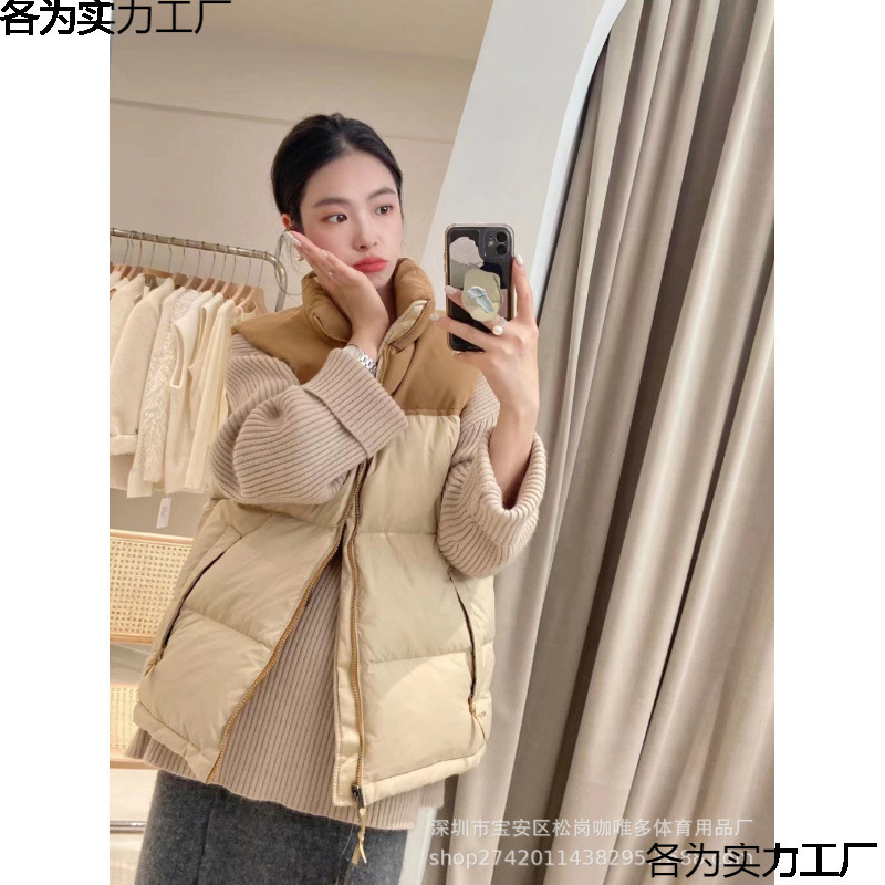 Putian North Face down Vest for Women, Couple Style Men's Vest, New Winter Jacket, Warm Vest