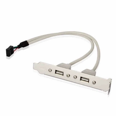 2 порта USB-перегородка материнская плата USB2.0 кабель шасси задняя перегородка шасси два компьютера USB порт расширения