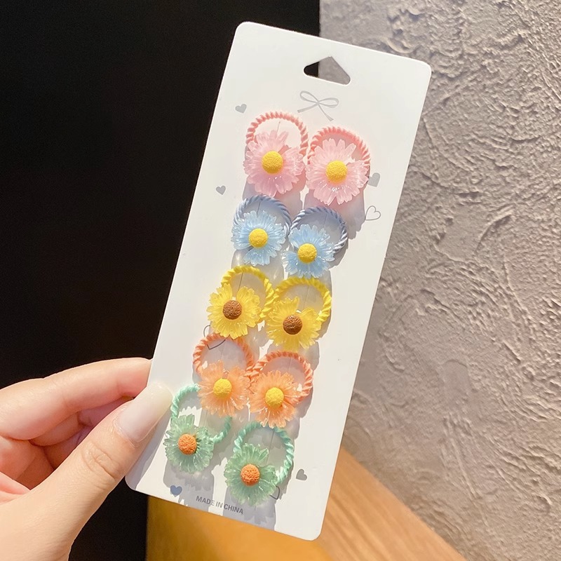 Cuerda linda del lazo del pelo de los niños tamaño pequeño no duele el pelo banda de goma del bebé femenino accesorios para el cabello banda de pelo de dibujos animados