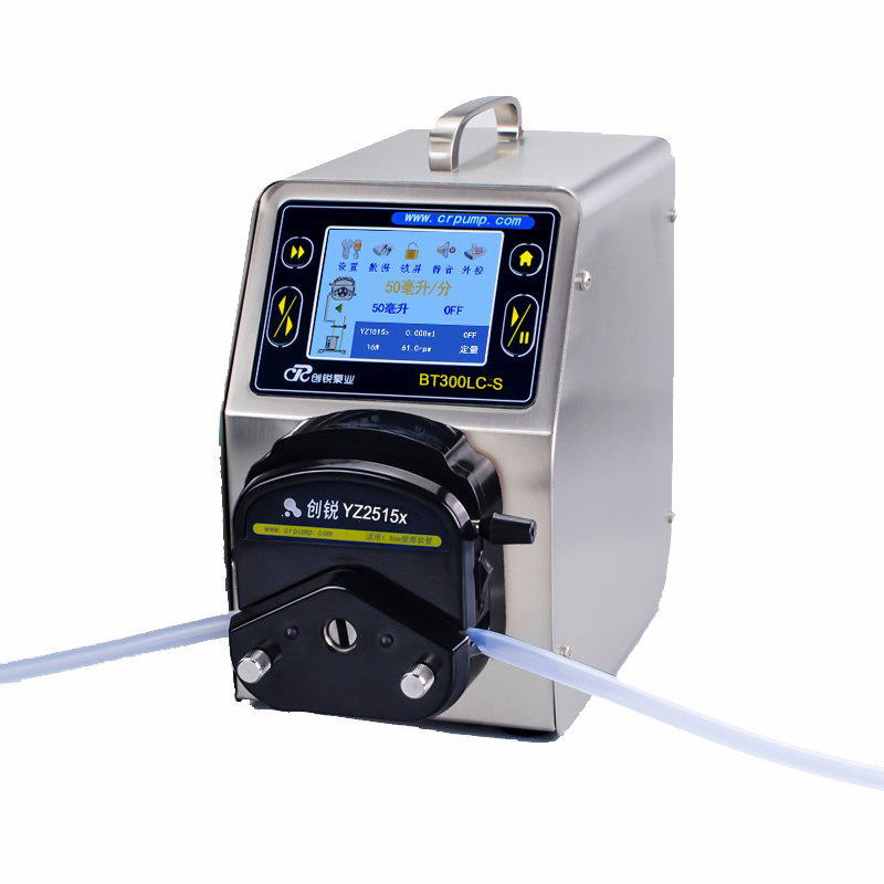 保定创锐BT300LC-S智能流量型蠕动泵大流体输送液晶显示流量恒流