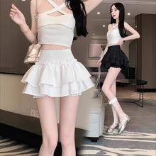 2025年春夏季韩版短裙女新款时尚半身裙芭蕾风高腰显瘦辣妹蛋糕裙