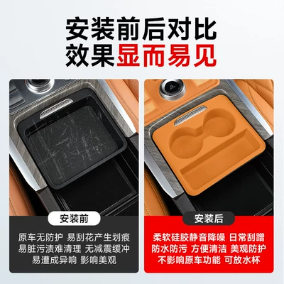 Anti-slip mat — cup mat shock-absorbing pad