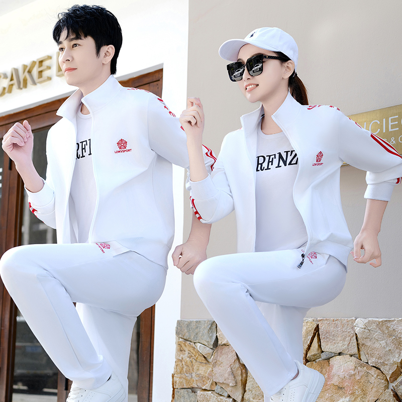 Sports Suit for Women 2026 Spring & Fall New Style Cardigan Sweatshirt Fitness Running Wear Casual Men's and Women's Couple Sportswear
