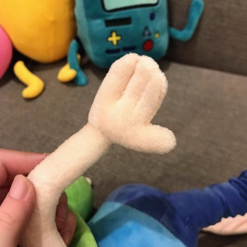 Aventura * luz una muñeca Bao juego máquina almohada anime felpa muñeca divertida