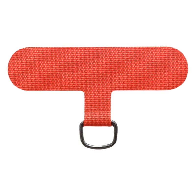 Mobile Phone Case T-Shaped Clip-On Back Sticker with Colorful Curing Cloth, Universal Non-Deformable Universal Phone Lanyard Pad D-Ring Accessories