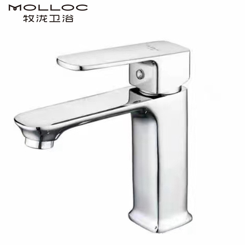 Mu Yi Cobre Cuenca del grifo lavabo del baño bajo el mostrador de la Cuenca caliente y fría de un solo agujero grifo de la nueva fábrica directa de Ventas