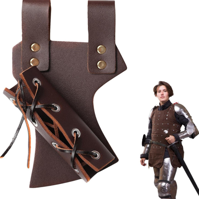 Adjustable European medieval sword sheath and scabbard, suitable for LARP role-playing parties, sword carrying prop.
