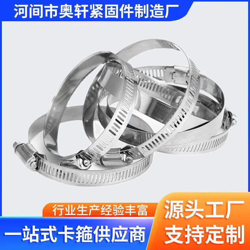Large spot wholesale stainless steel throat clamps American clamp…