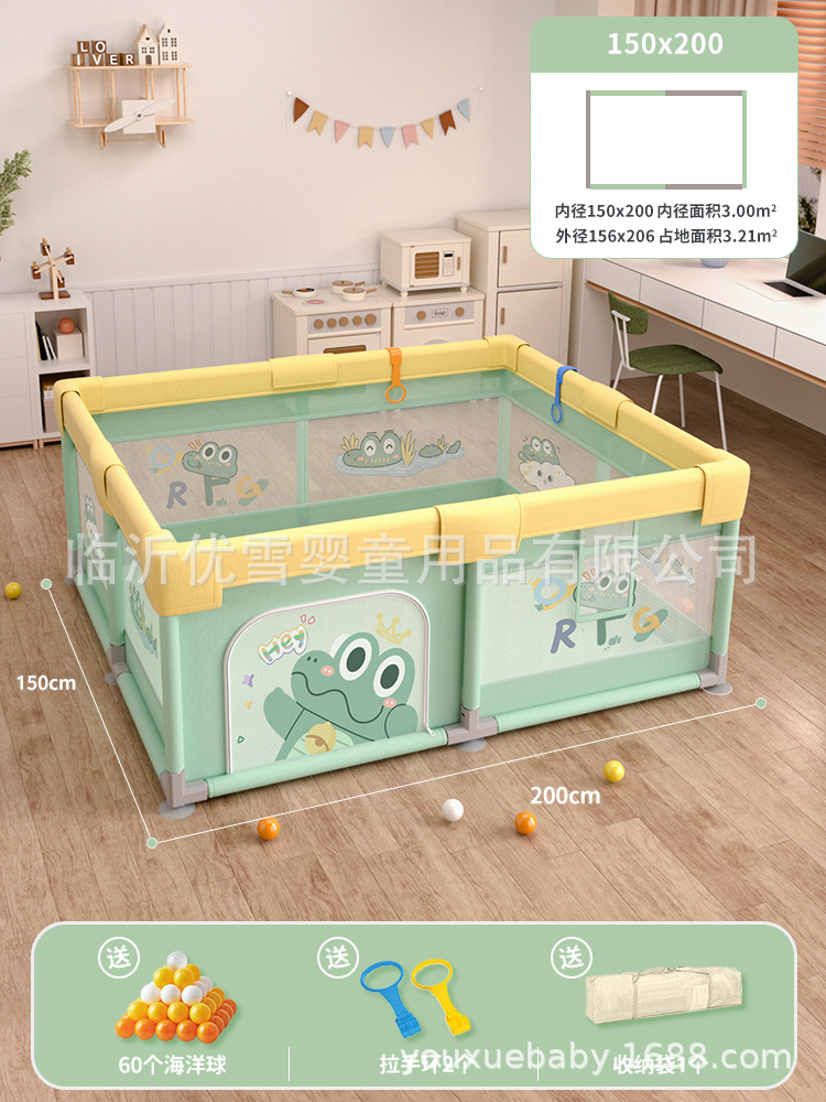 Cerca para bebés cerca para niños cerca doméstica Chocolate Bear cerca para bebés cerca para juegos cerca para camas de pelota marinas