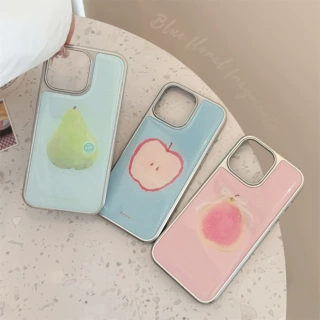 夏日水果适用苹果17promax手机壳iphone18滴胶16电镀15小众14华为