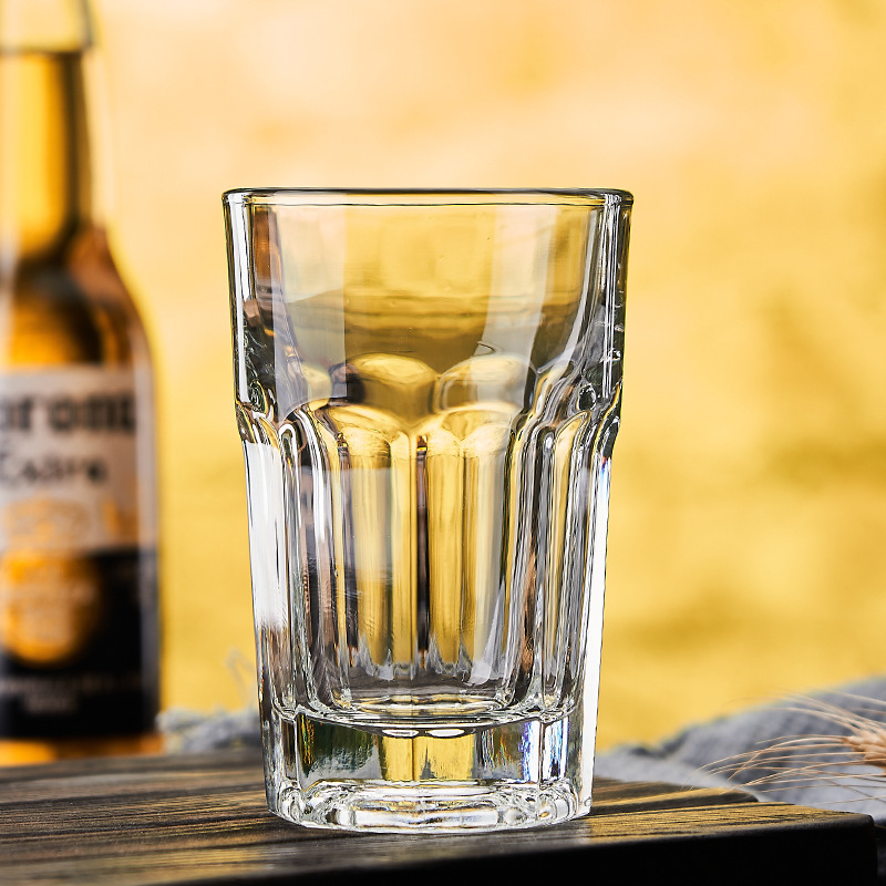 Libby taza de cerveza endurecida octogonal de gran capacidad taza de cerveza casera taza de jugo taza de bar taza especial KTV