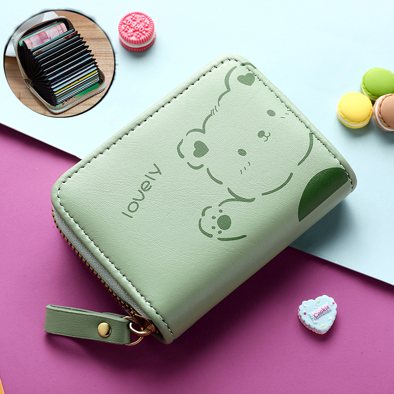 Lovely Bear-Green 18 카드