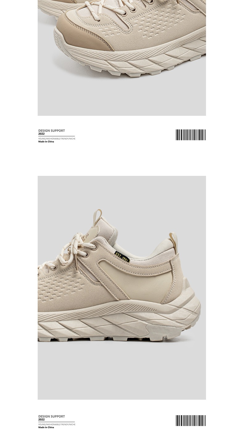 ShoeGlobe Frühjahr 2025 Neue Arbeitsschuhe für Herren: Rutschfest, abriebfest, mit dicker Sohle – ideal für Outdoor-Aktivitäten wie Wandern und andere Sportarten._voghion.com