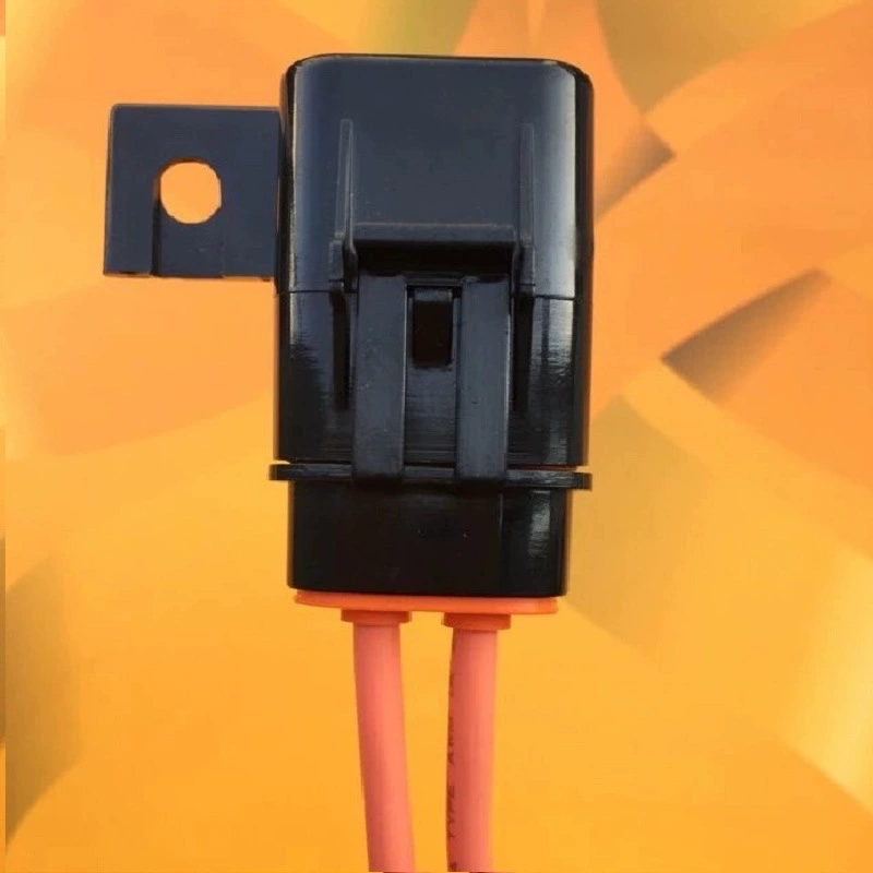 Автомобильный жгут проводов в водной комнате Вставка держателя предохранителя 12AWG30A держатель предохранителя с монтажным отверстием Держатель среднего предохранителя