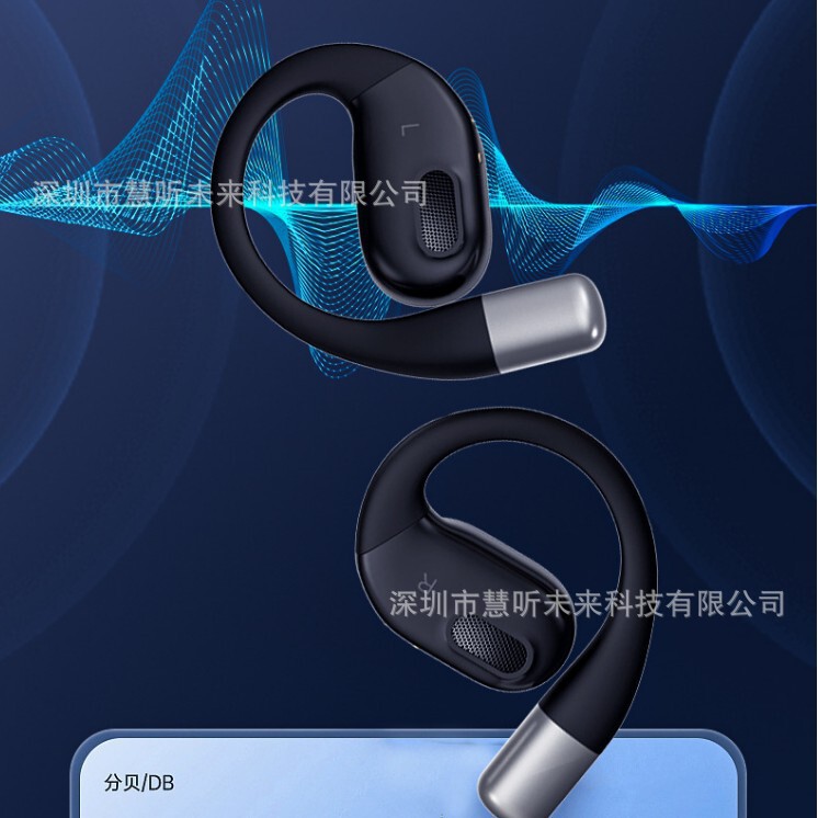 MINISO人気商品 OWS800PRO Bluetoothイヤホン 翻訳機能付き オーバーイヤー型 ノンインイヤー ワイヤレスAI翻訳モデル|undefined