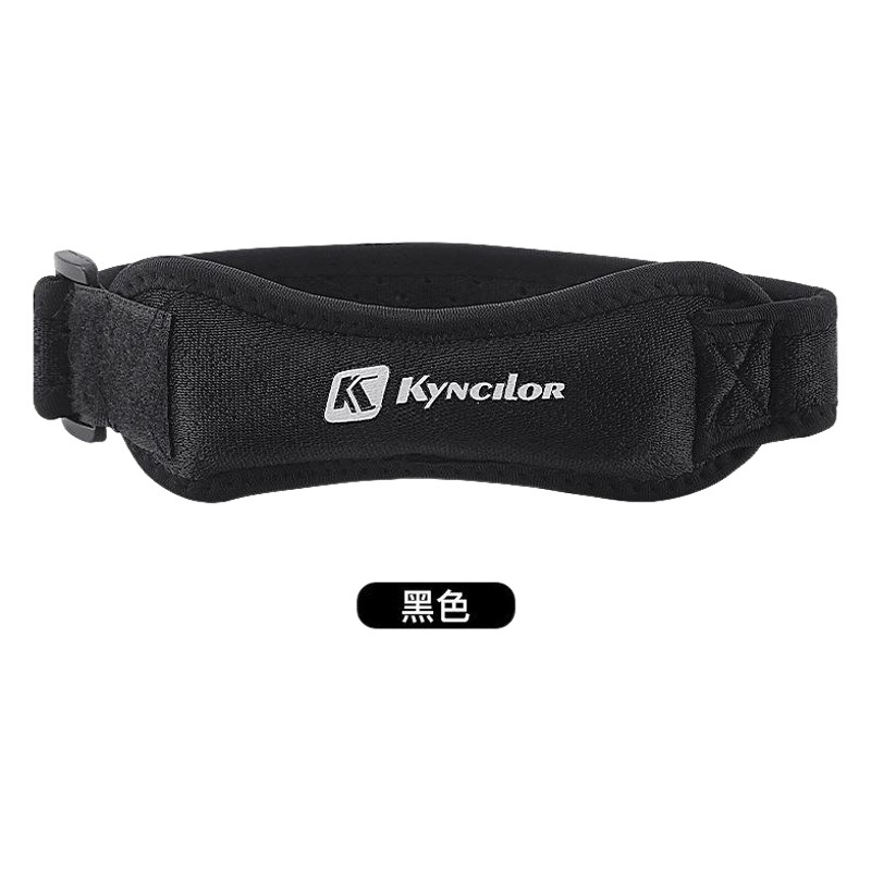 Presurización deportiva con correa de rótula profesional para correr al aire libre, cubierta de rodilleras de fitness, funda especial, equipo de protección transpirable y amortiguador para hombres, mujer