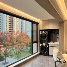 高端佛山断桥铝系统门窗隔音平开窗铝合金门窗封阳台落地窗户封窗