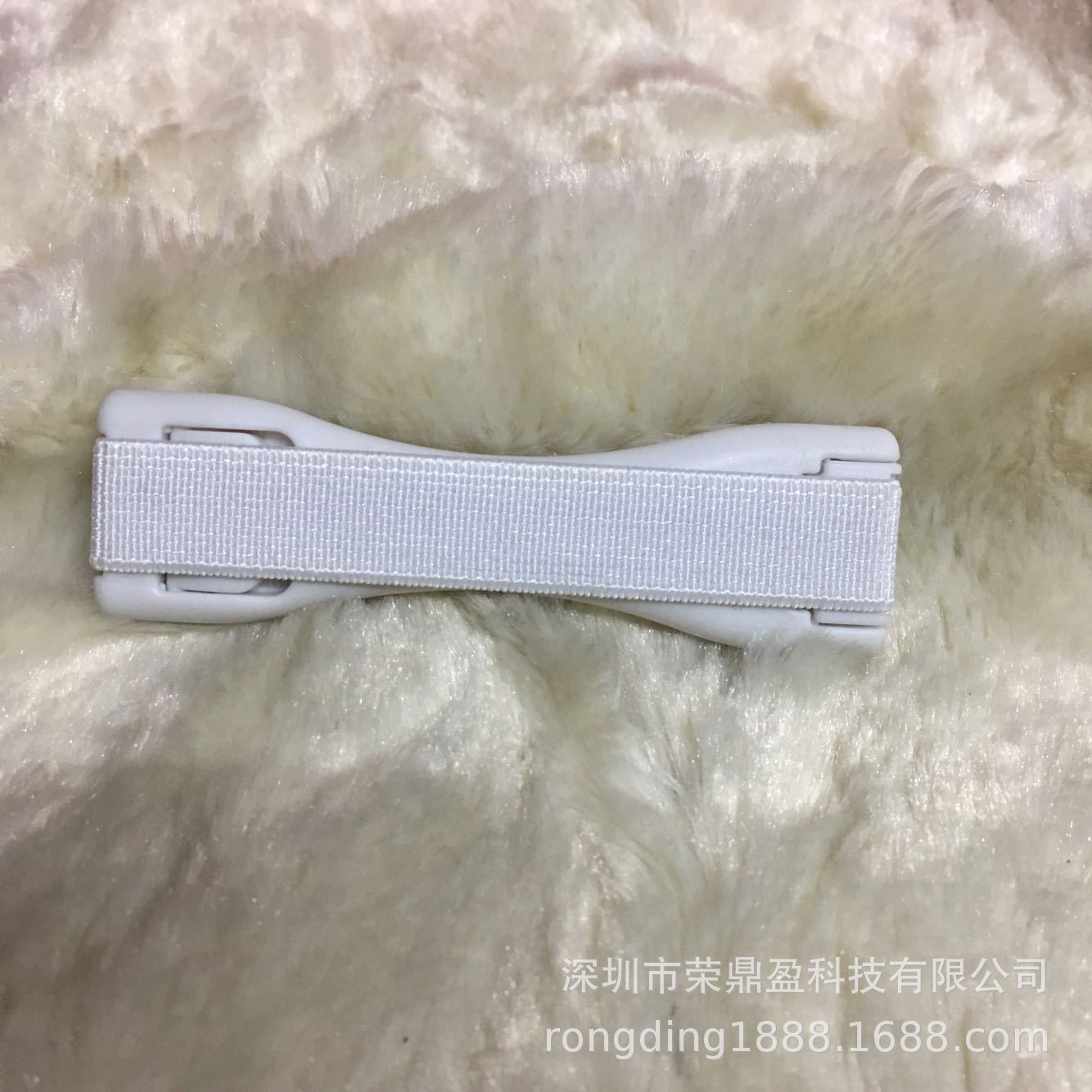 白色绑带支架正面