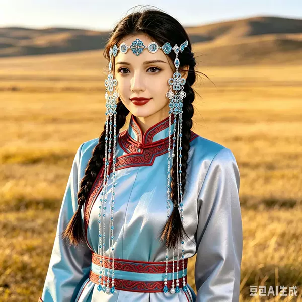 Mongolian Elements Traditional Mongolian Headdress Alloy Headdress Boutique Ladies Mongolian Headdress Exquisite Ethnic Style Hair Accessories
