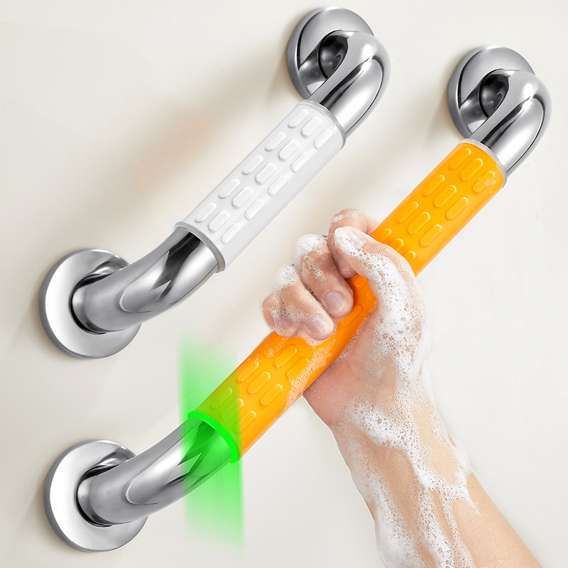 Bathroom Stainless Steel Anti-fall Safety Handrail Bathtub Toilet Accessible Handle Railing Toilet Elderly Handle