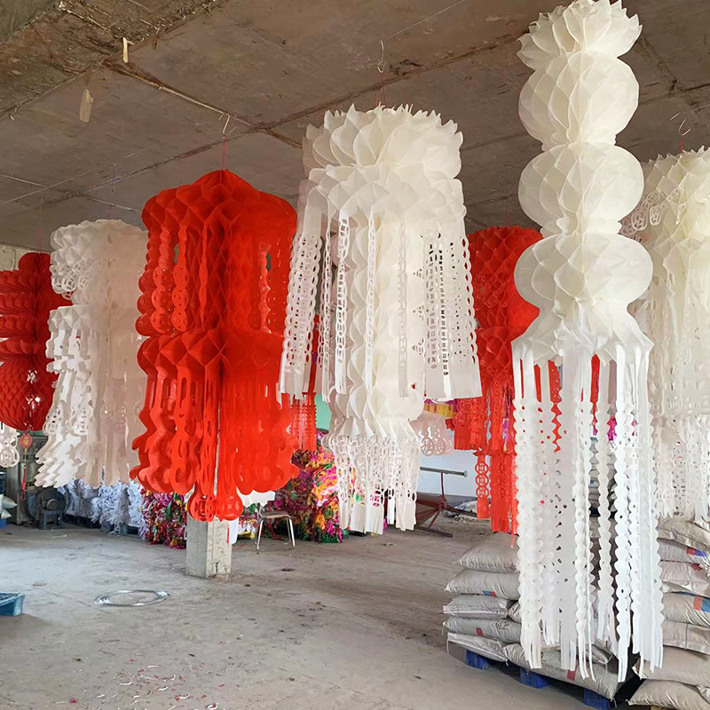 塑纸清明节灯笼挂青