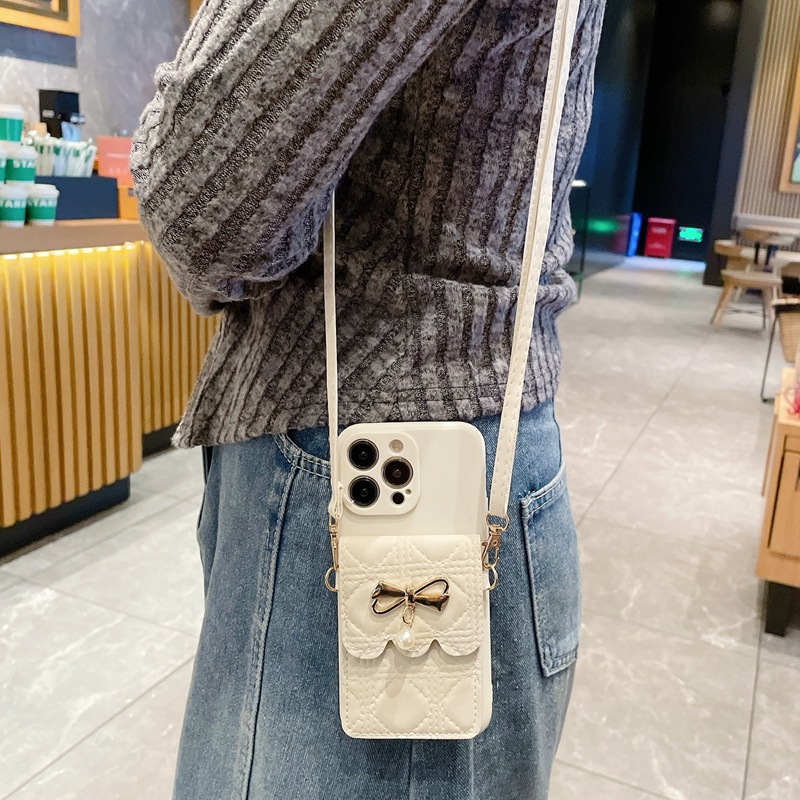 Luxury Protective Phone Case With Card Holder For Iphone Models_voghion.com
