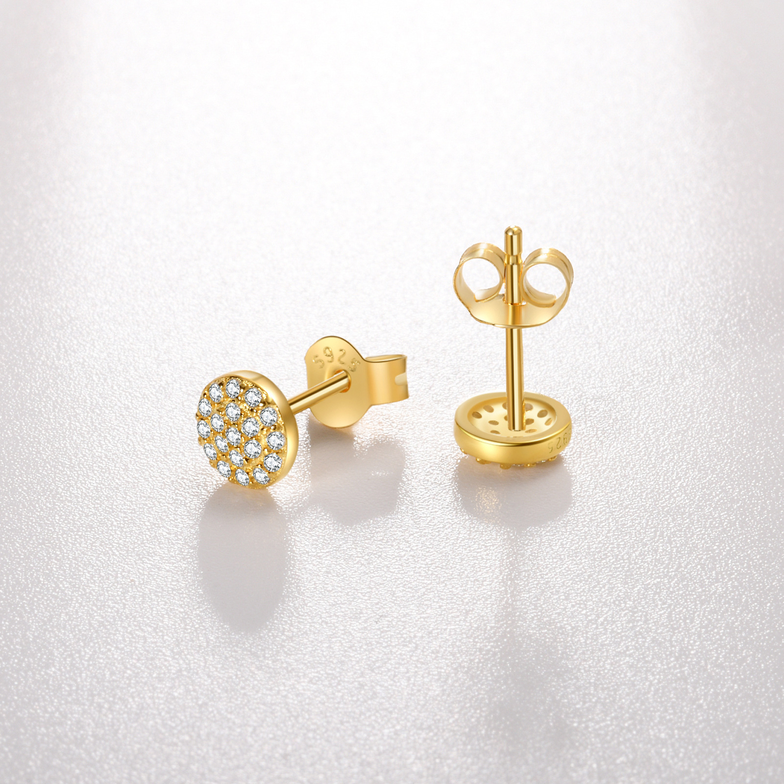 4g Weight 0.05µm-0.08µm Gold Plating Thickness Electroplating Gold Plating Process 925 Sterling Silver Ear Needle Material 18K Real Gold Plated, Platinum Plated Plating Material Zircon Inlay Material Ear Studs Classification 1 Pair Quantity Holiday, Daily Occasion 925 Sterling Silver Material Round, Square, Water Droplets Pattern Women's Gender Simple Style, Shiny Style Inlay Craft 1 Pair 925 Sterling Silver Zircon Round Square Water Droplets Ear Studs 10