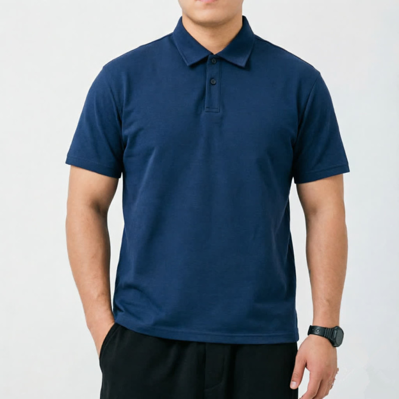 Polo Shirt for Men, Summer Business Casual, Men's Turn-Down Collar Short-Sleeve T-Shirt, Multiple Colors Available, Cheap Wholesale Polo Shirt for Men, Summer Business Casual, Men's Turn-Down Collar Short-Sleeve T-Shirt, Multiple Colors Available, Cheap Wholesale