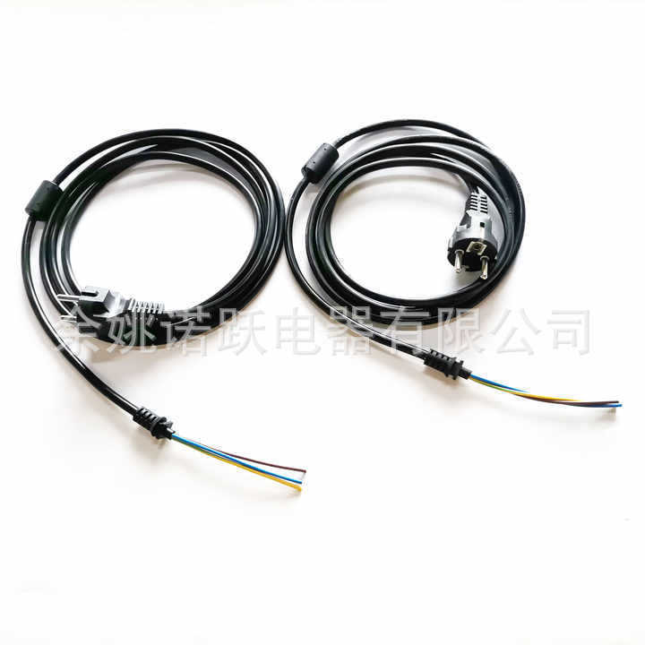 Supply European Standard Plug Cord Standard 3-Pin Plug Power Cord with Strain Buffer and Magnet 1.8m 1 mm 2