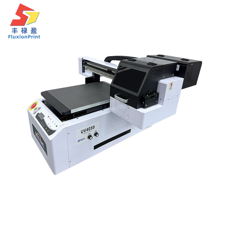 4050 impresora UV plana pequeña marca de cristal acrílico caja de teléfono celular botella de vino equipo de impresión industrial a gran escala
