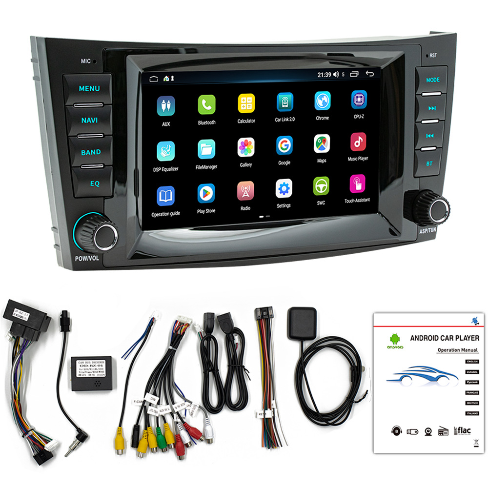 Adecuado para 96-07 Mercedes-Benz W211 Fangyitong Car Android Navigation carplay HD pantalla grande imagen de marcha atrás